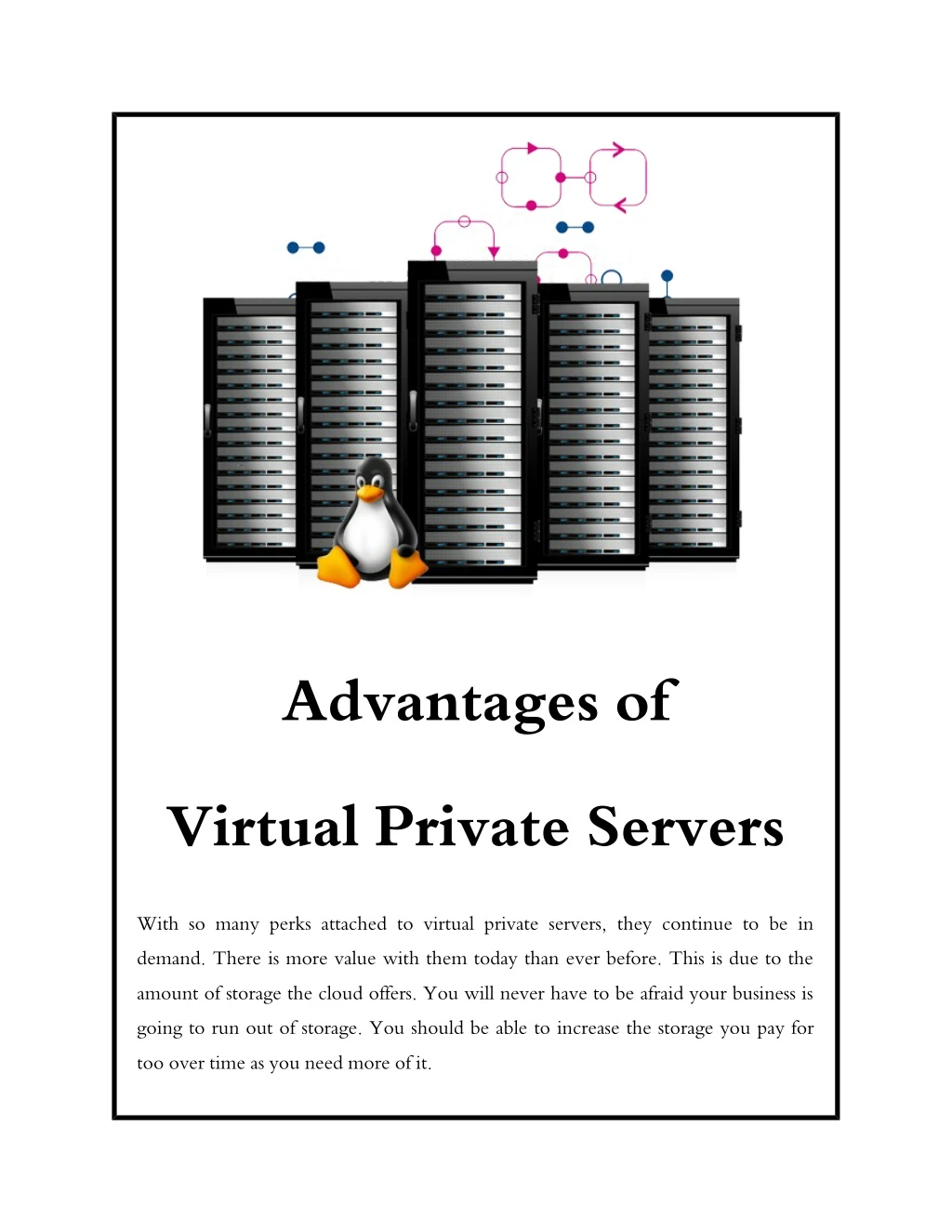 advantages of virtual private servers