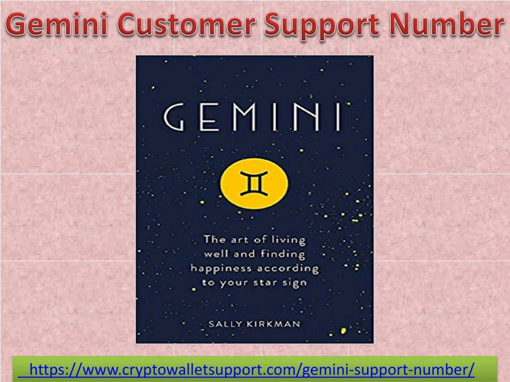 gemini customer s upport number