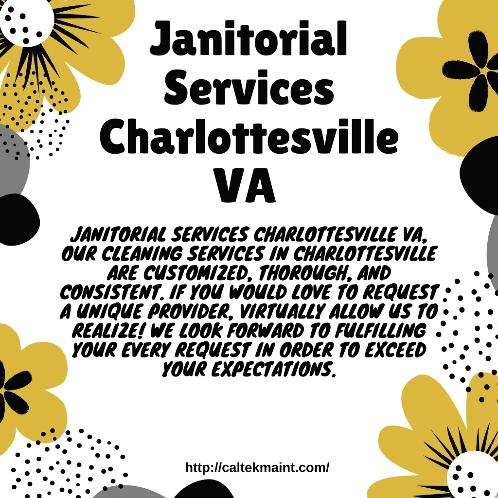 janitorial services charlottesville va janitorial
