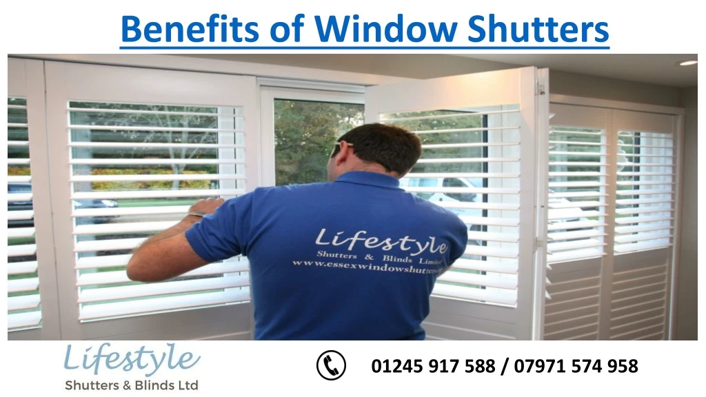 benefits of window shutters