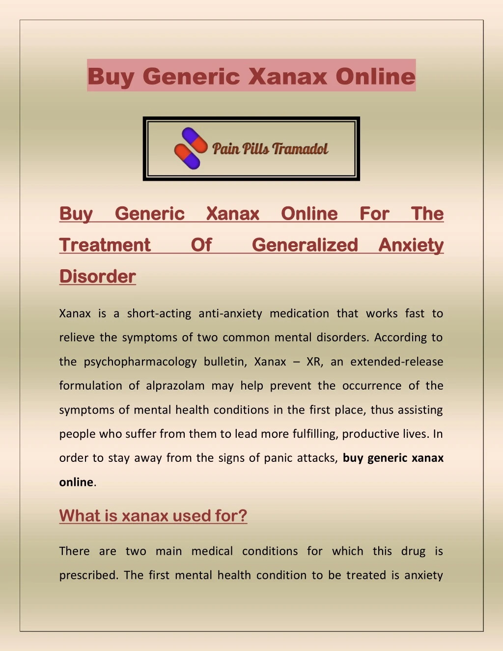 buy generic xanax online
