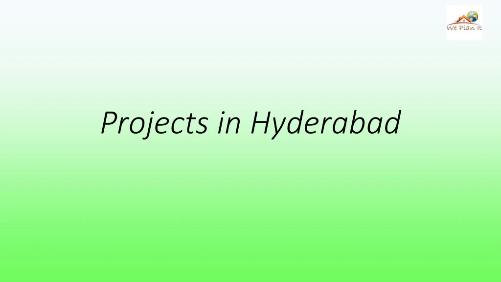 projects in hyderabad