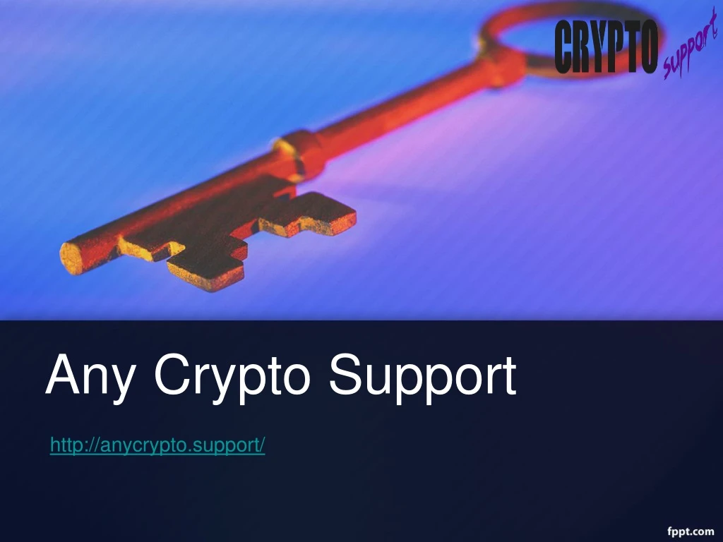 any crypto support