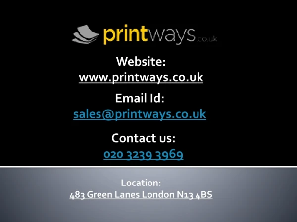 Best Business Stationery Service in London