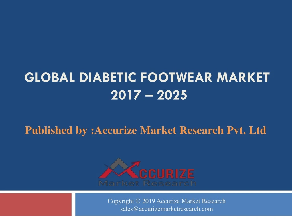global diabetic footwear market 2017 2025