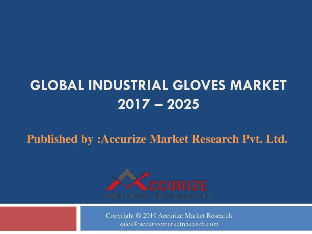 global industrial gloves market 2017 2025