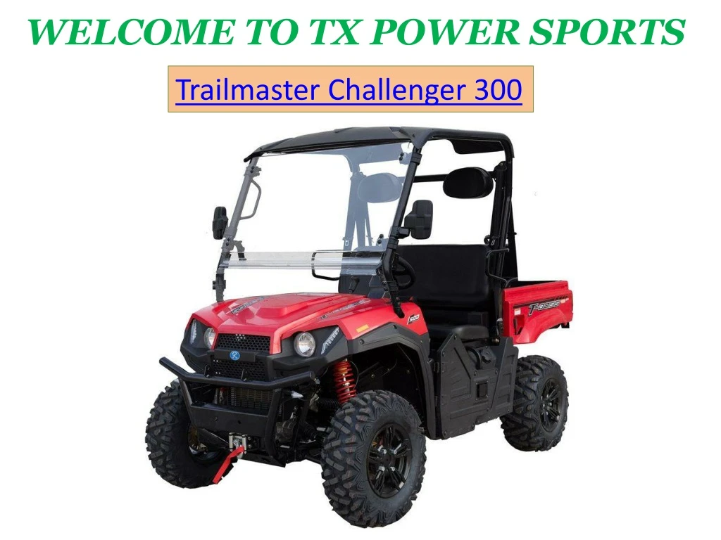 welcome to tx power sports