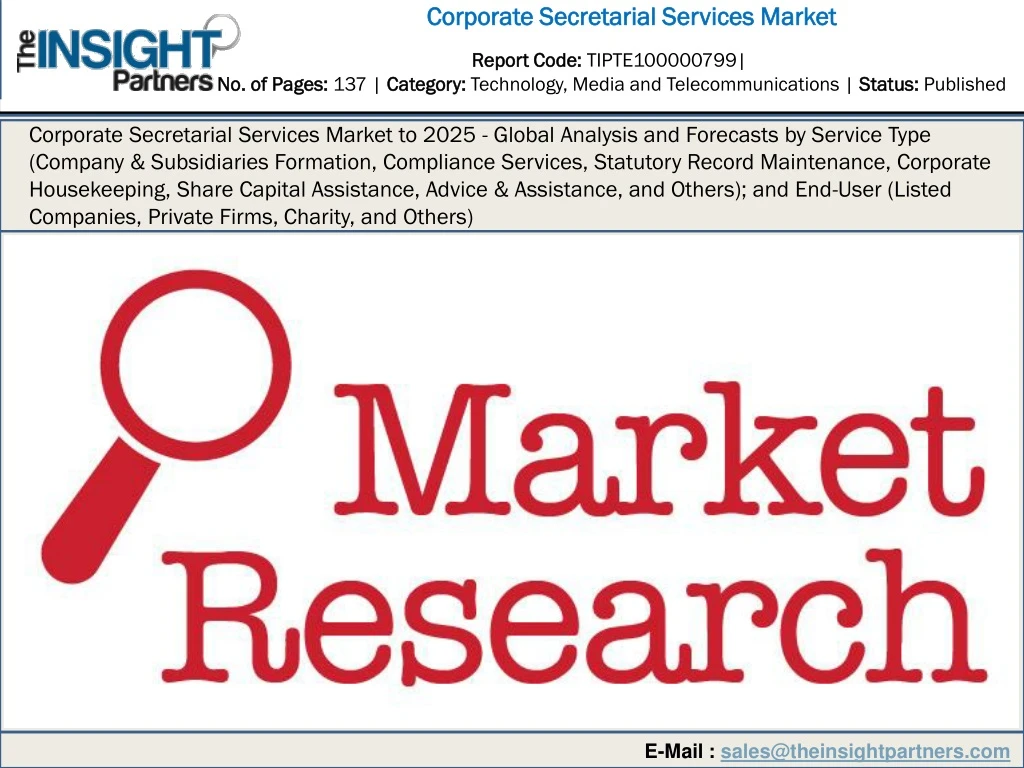 corporate secretarial services market corporate
