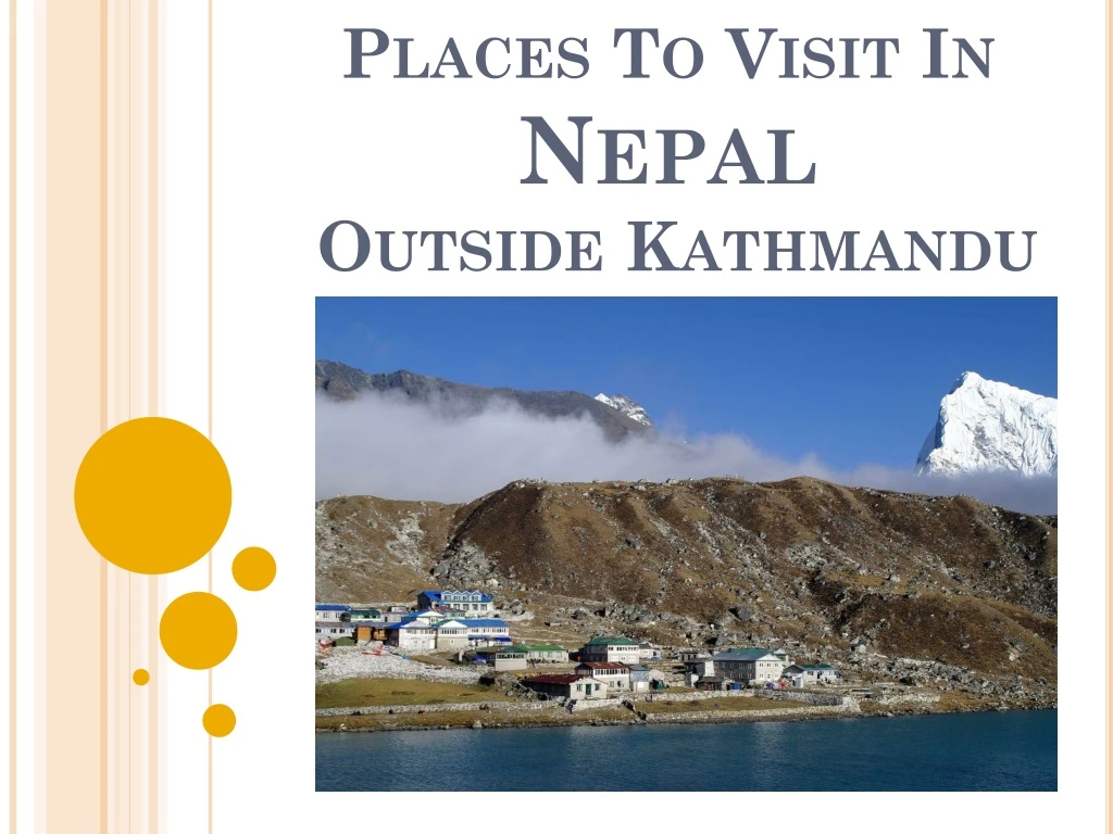 places to visit in nepal outside kathmandu