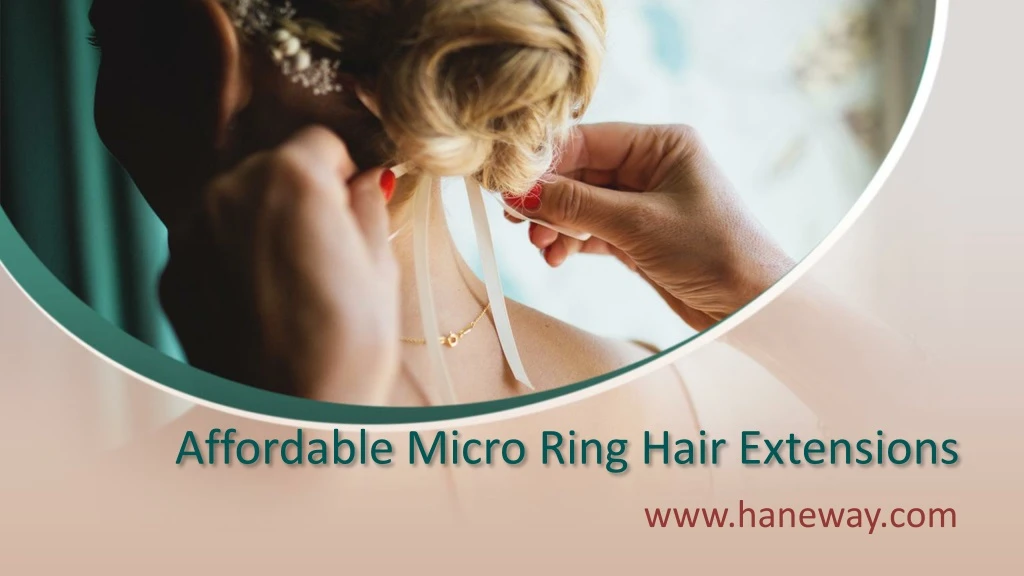 affordable micro ring hair extensions