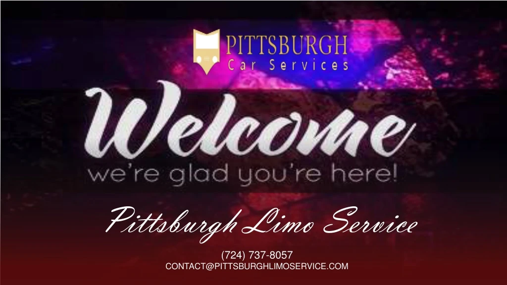 pittsburgh limo service 724 737 8057