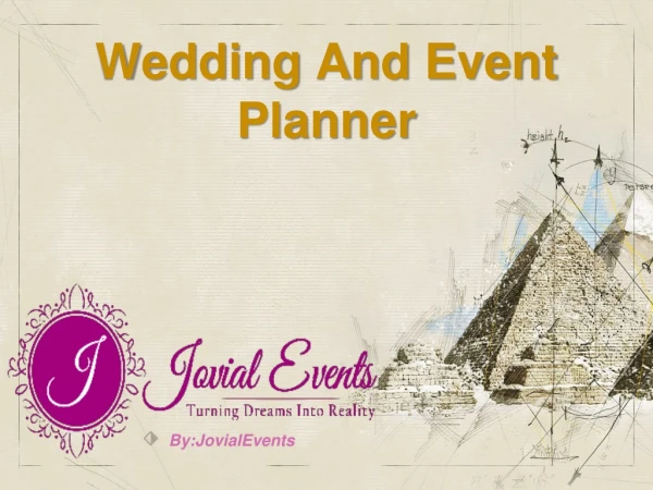 Jovial Events: Indian Weddings in Dubai, Event Planner Dubai