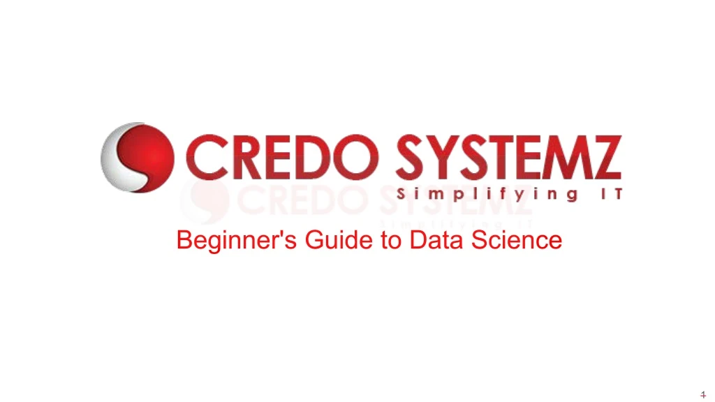 beginner s guide to data science