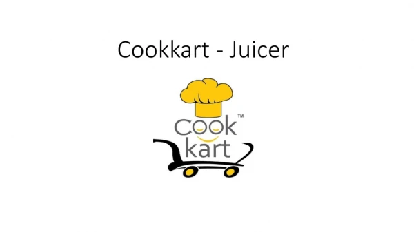 juicer machine - Cookkart