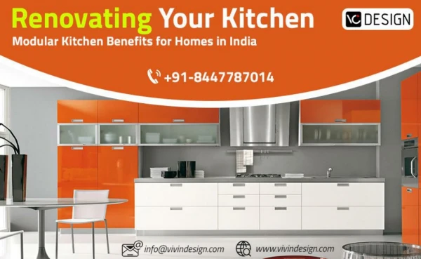 Renovating Your Kitchen – Modular Kitchen Benefits for Homes in India
