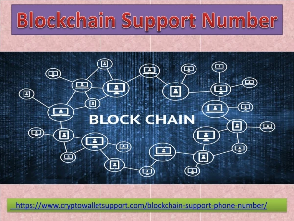 Avail toll-free Blockchain contact number to fix your issues.