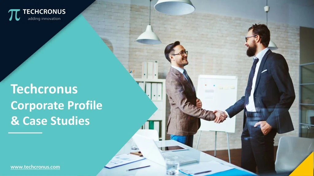 techcronus corporate profile case studies