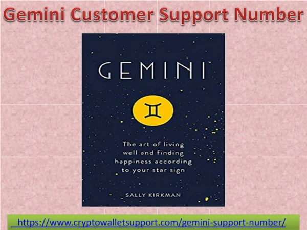 Avail toll-free Gemini contact number to fix your issues.