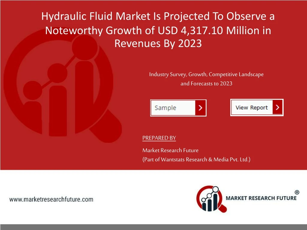 hydraulic fluid market is projected to observe