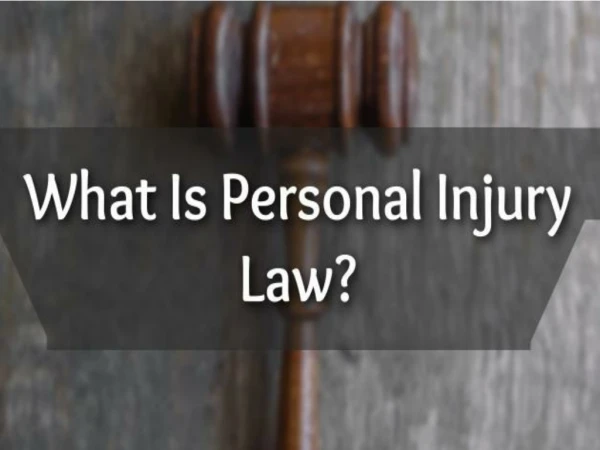 What is Personal Injury Law