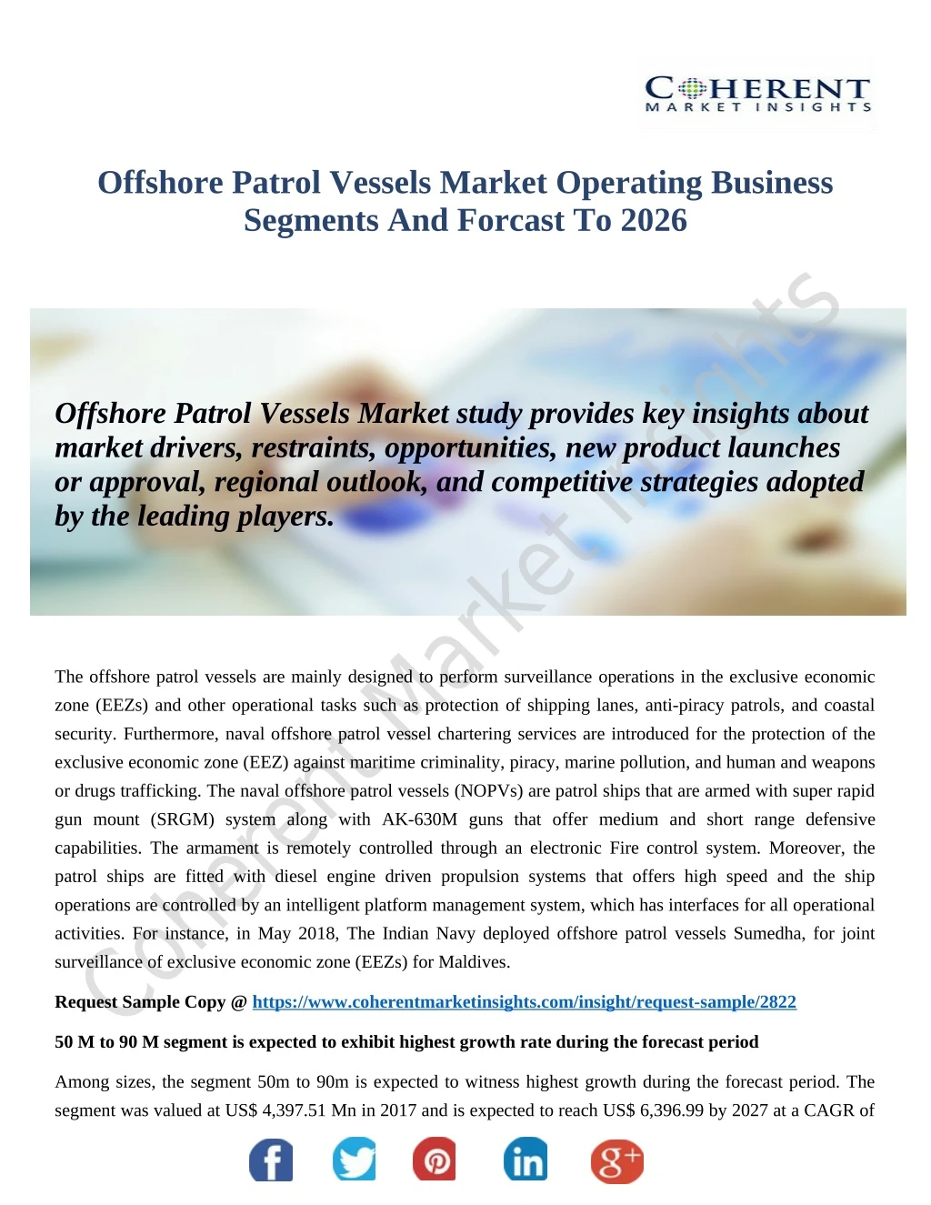 offshore patrol vessels market operating business