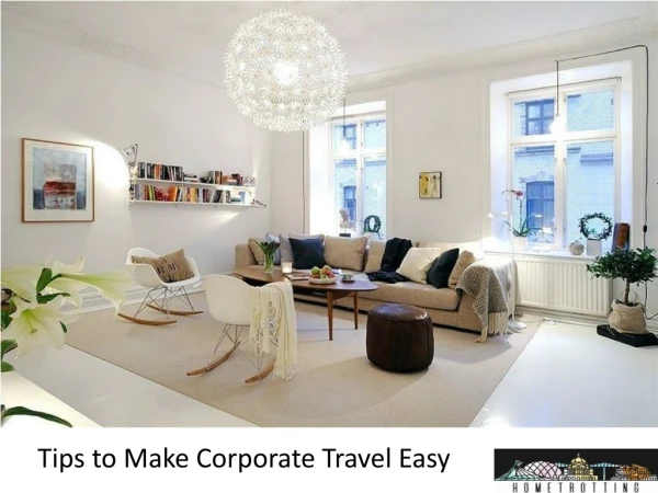 Tips to Make Corporate Travel Easy