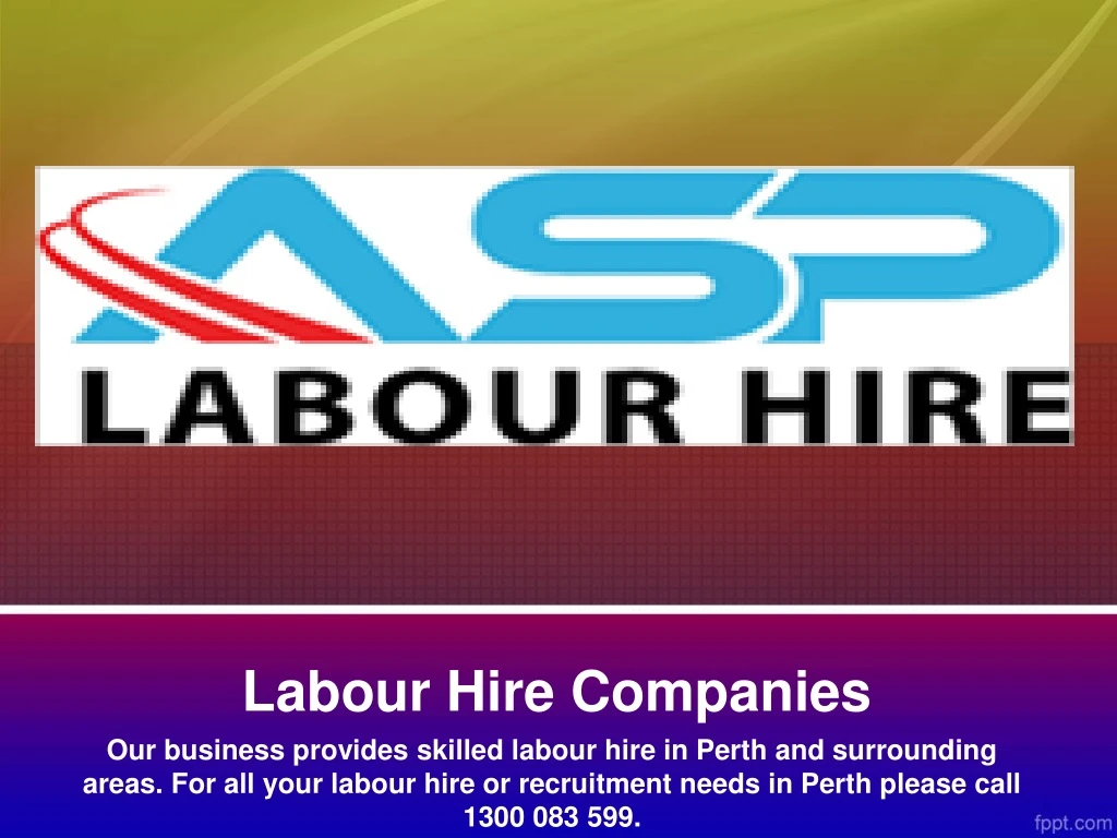 labour hire companies