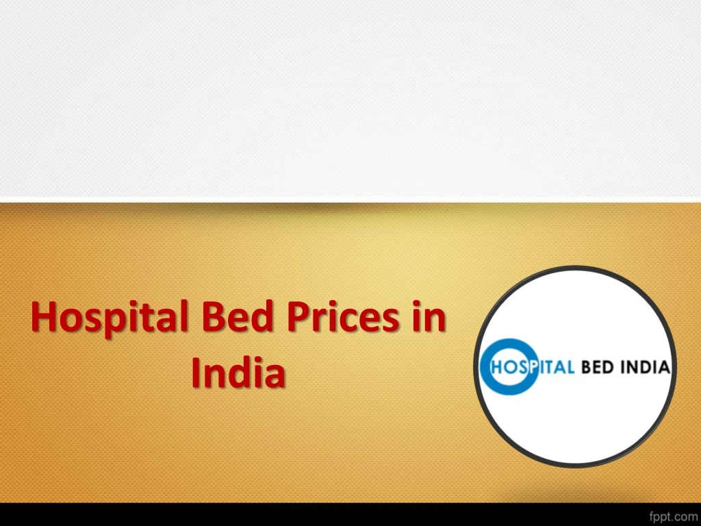 hospital bed prices in india