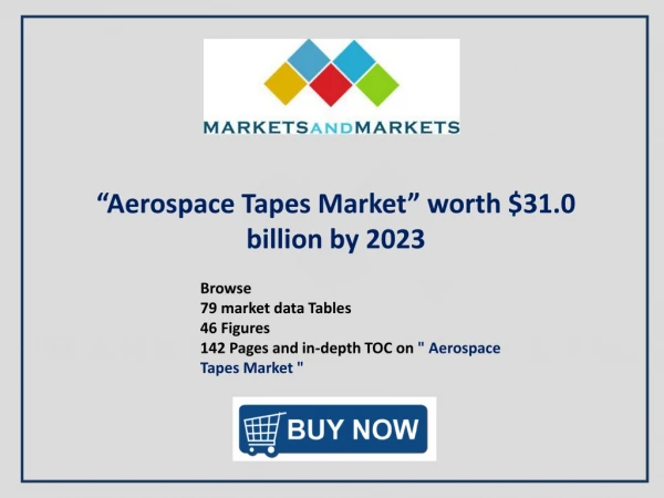 Aerospace Tapes Market - 2024 at CAGR of 4.0%