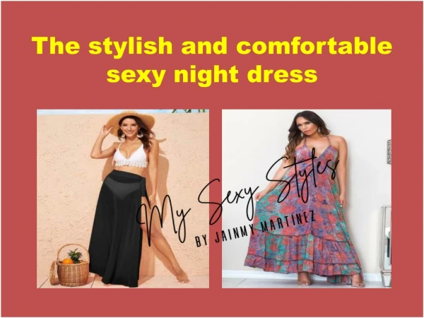 Buy sexy night dress for women