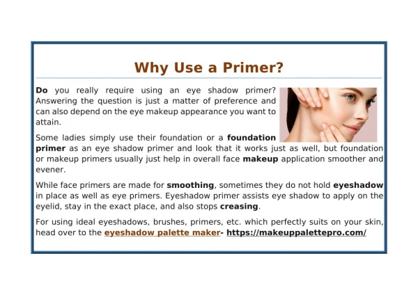 why use a primer