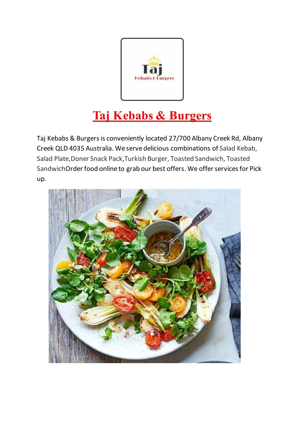 taj kebabs burgers taj kebabs burgers