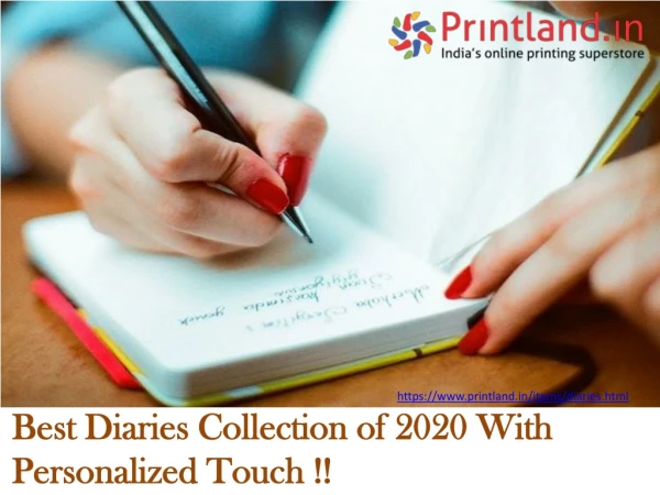 Best Diaries Collection of 2020 With Personalized Touch