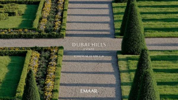 Emerald Hills at Dubai Hills Estate by Emaar