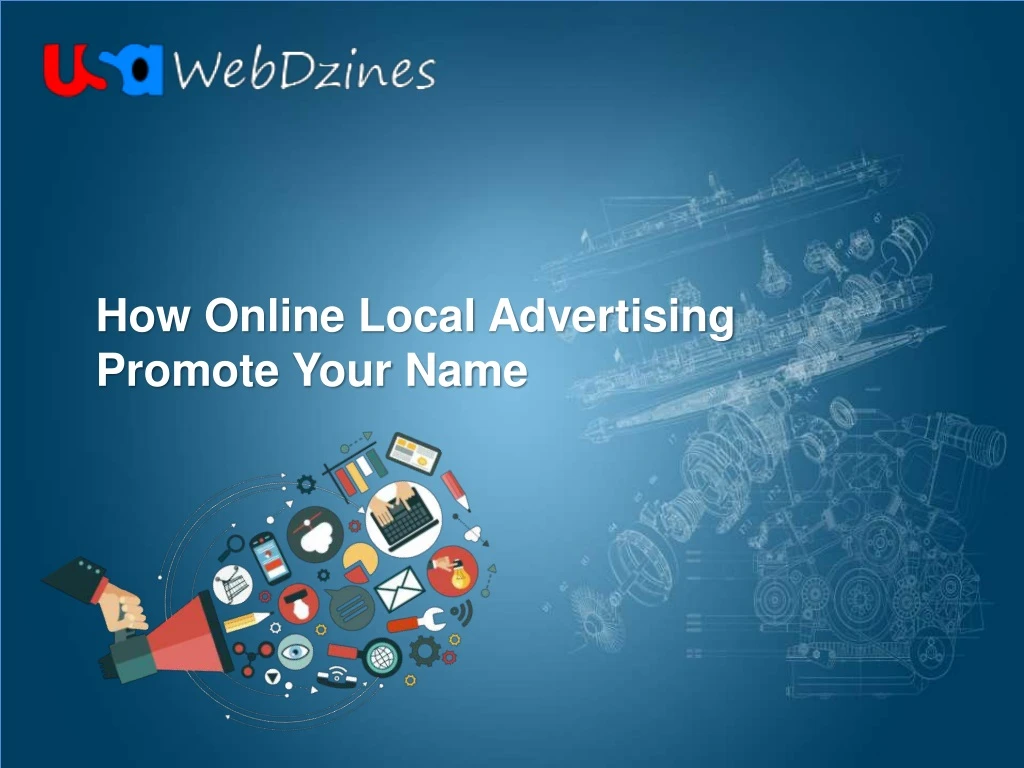 how online local advertising promote your name