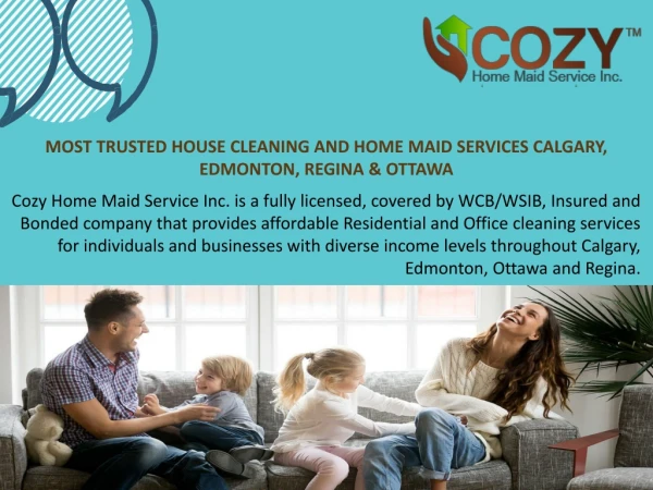 Best Calgary Home Maid Services