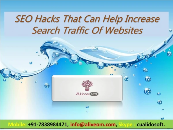SEO Hacks That Can Help Increase Search Traffic Of Websites