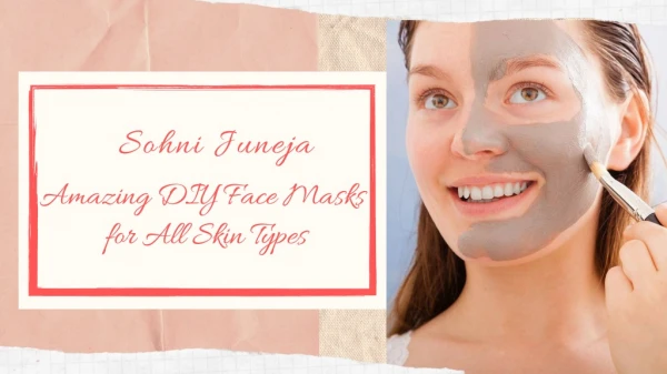 Amazing DIY Face Masks for All Skin Types