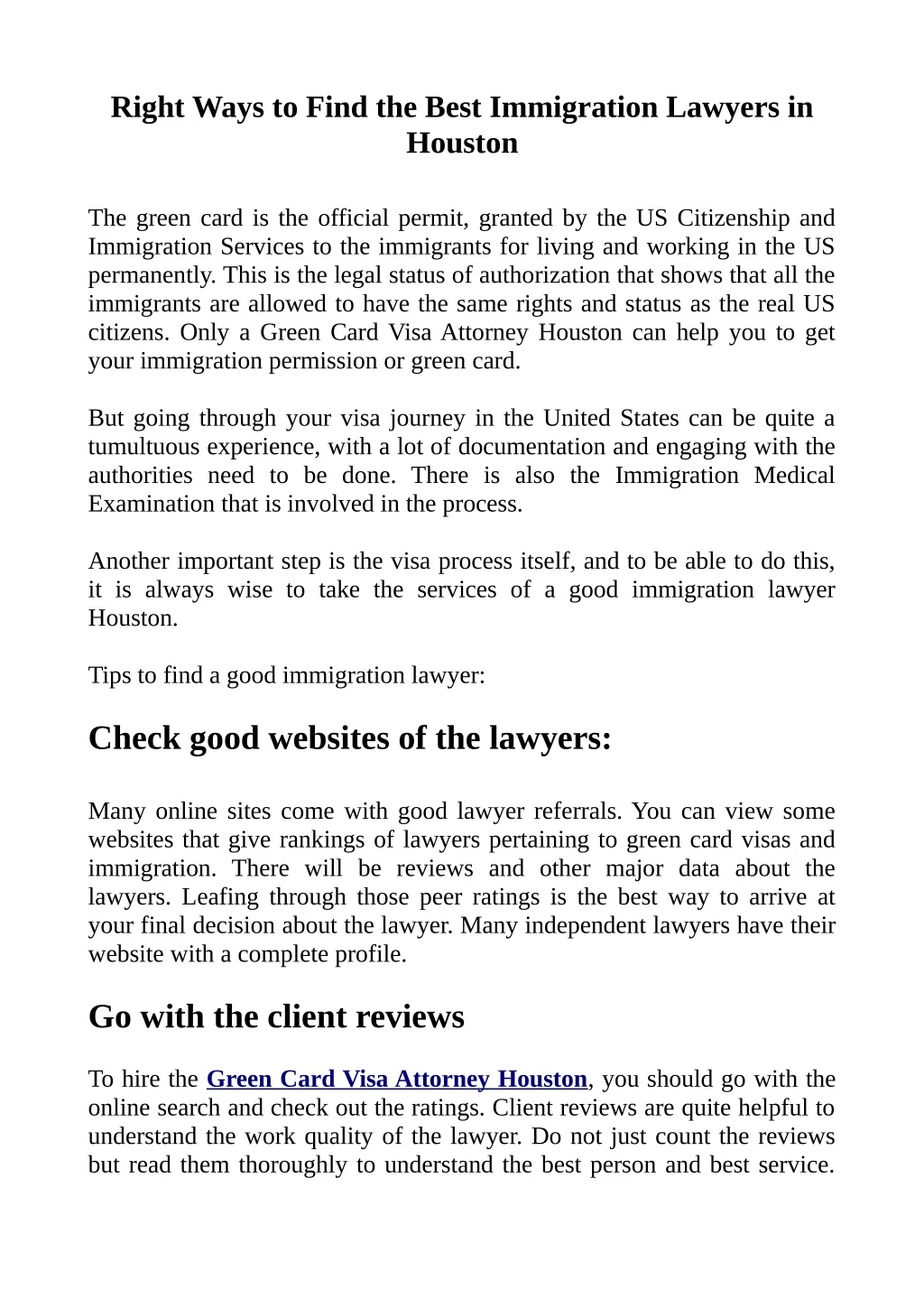 right ways to find the best immigration lawyers
