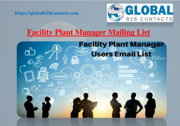 Facility Plant Manager Mailing List