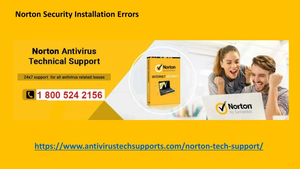 norton security installation errors