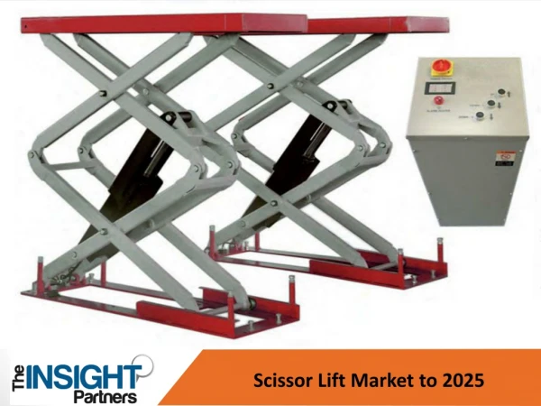 Scissor Lift Market Poised to Expand at a Robust Pace by 2025