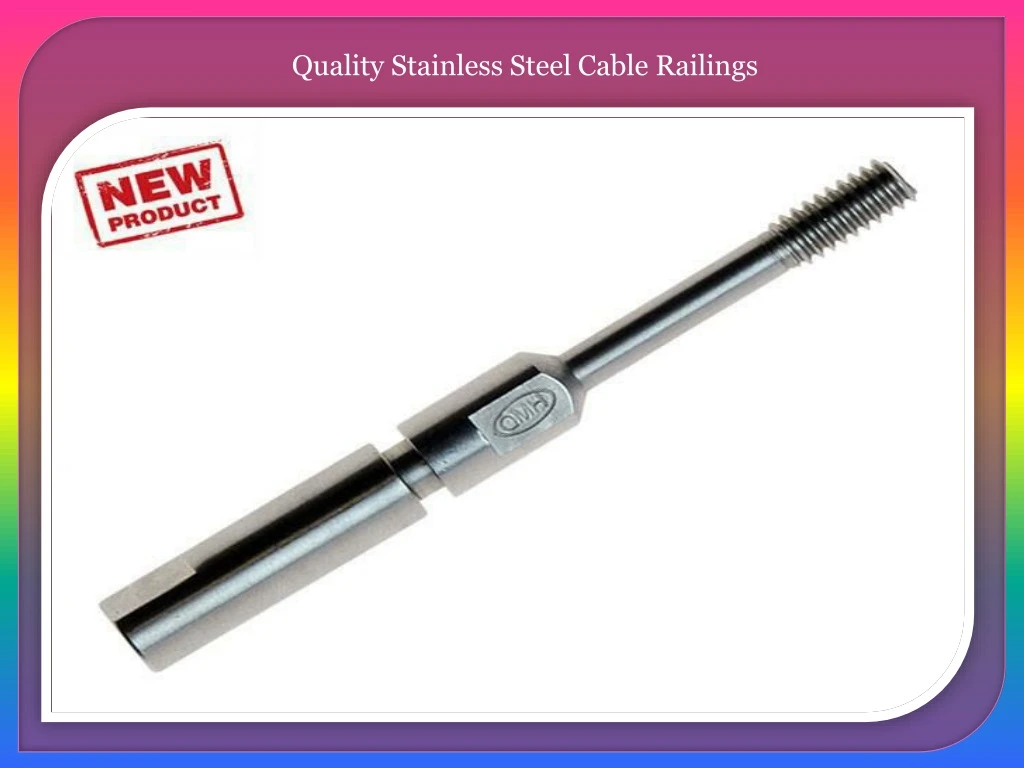 quality stainless steel cable railings