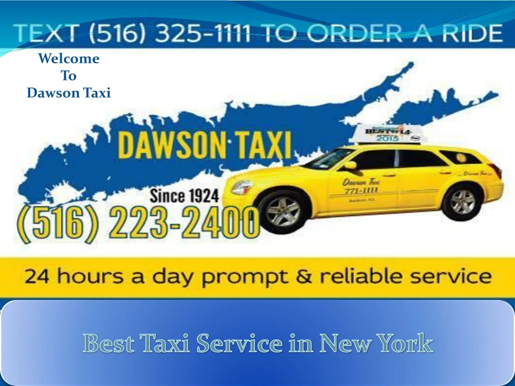 welcome to dawson taxi