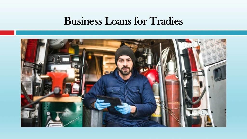 business loans for tradies