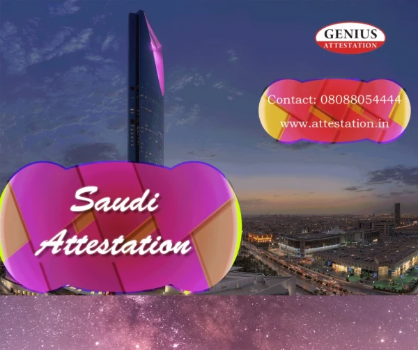 Saudi Attestation