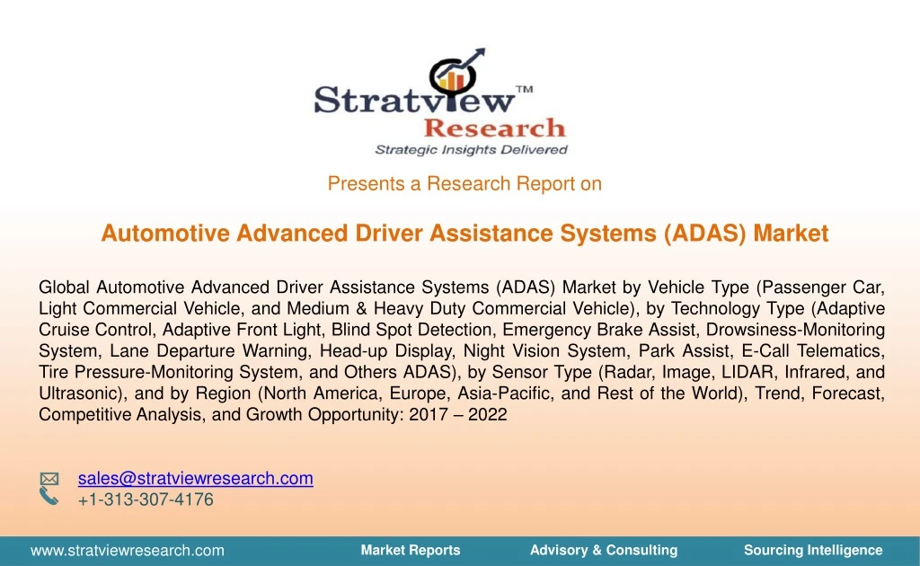 presents a research report on automotive advanced