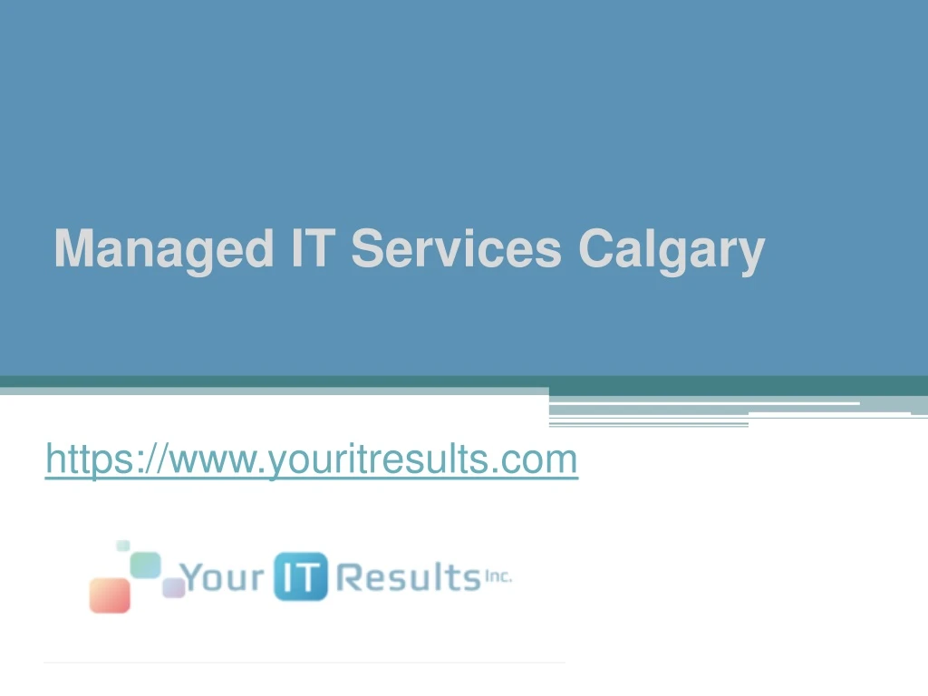 managed it services calgary