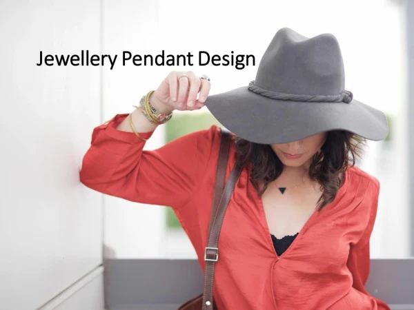 Jewellery Pendant Design