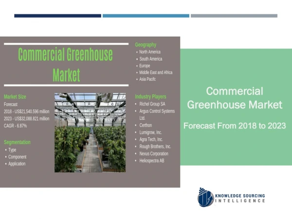A Comprehensive Study On Commercial Greenhouse Market